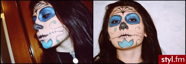 Skull... if you like it, comment! - Artystyczne Makijaże