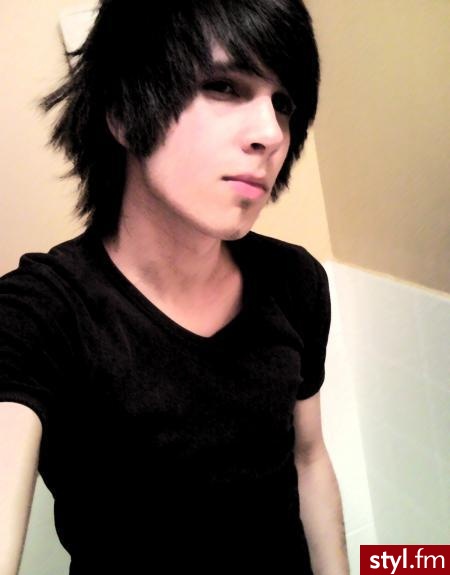 EMO Alternatywne Średnie Fryzury