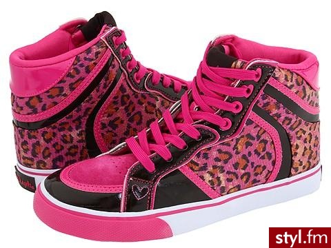 draven leopard glam hi - Pozostałe Buty Moda