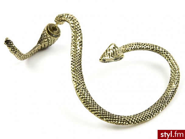 Iloko KOLCzYK NAUSzNICA SNAKE STARE zŁOTO - Kolczyki Biżuteria Moda