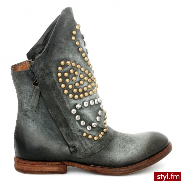 Venezia BOTKI 137209 METAL - Botki Buty Moda