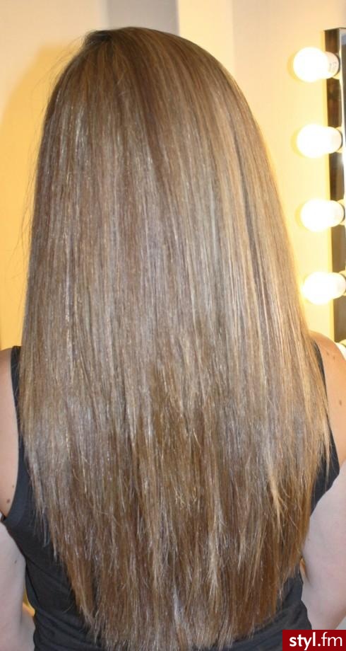 Blond Rozpuszczone Proste Na co dzień Długie Fryzury