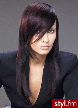 Średnie Fryzury