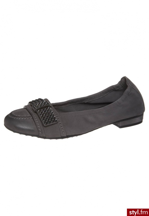 Kennel + Schmenger Kennel + Schmenger MALU Baleriny szary (61 91500) - Balerinki Buty Moda