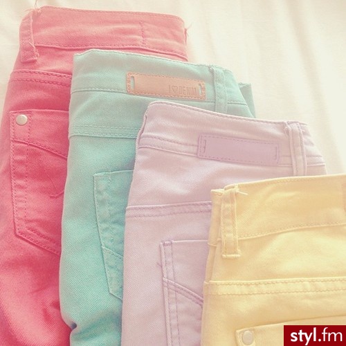 Jeansy Spodnie Moda