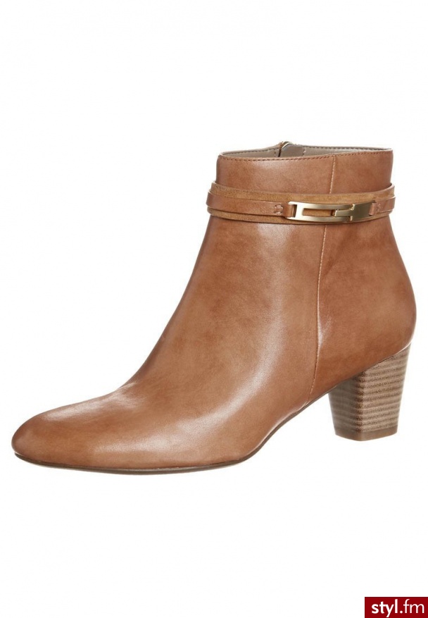 ecco PLEVEN Botki brązowy (341713) - Botki Buty Moda