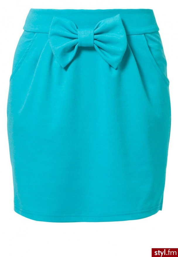Vero Moda Spódnica mini turkusowy 10089881 - Pozostałe Spódnice Moda