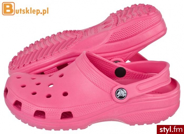 Crocs buty Cayman Classic Hot Pink (10001) - Klapki Buty Moda