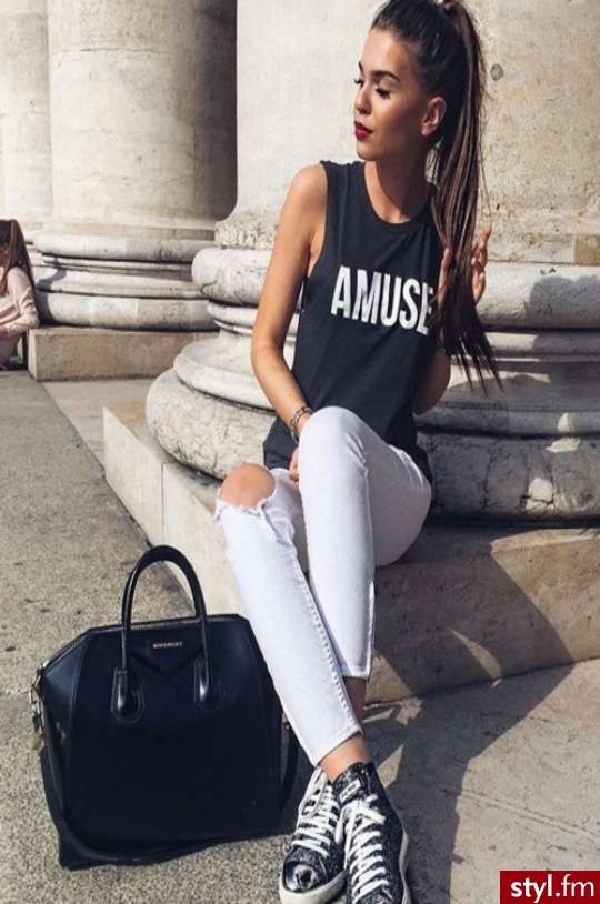 Jeansy Spodnie Moda