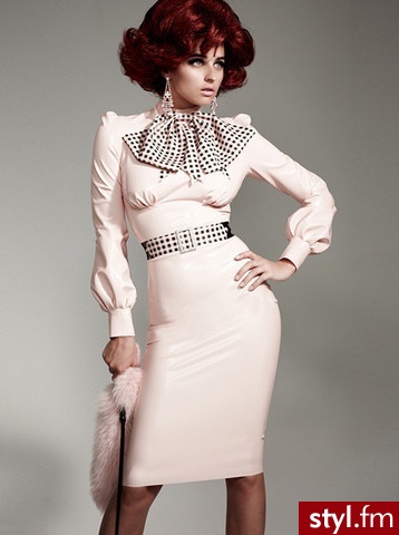 latex - Pozostałe Sukienki Moda
