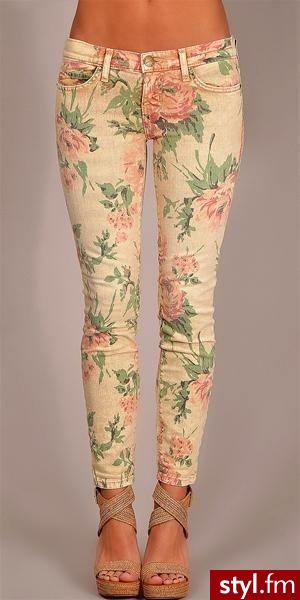 Jeansy Spodnie Moda