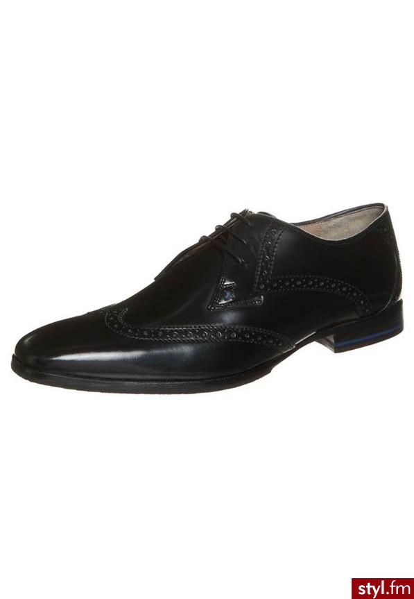 SWEENEY LONDON OKSFORDKI CZARNY (Buxhall) - Pozostałe Buty Moda