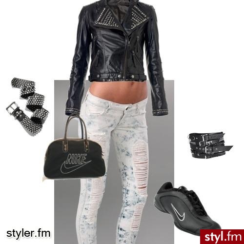 Tak na codzień... Sorry, tak kijowo wyszło, moj pierwszy zestaw i się nie chciało tło spod spodni usunąć :/ ale ogólna idea jest ;) - Styler