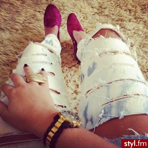 Jeansy Spodnie Moda