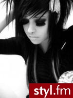 EMO Alternatywne Średnie Fryzury