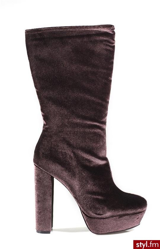 LS-181B-13 GUAVA BOTKI (BRĄZOWY) - Botki Buty Moda