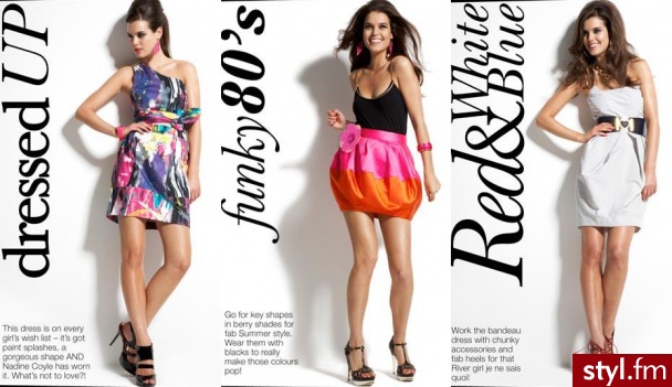 Spódnica River Island ;) (Na drugim zdjęciu przedstawiona jest ona na modelce stojącej w środku :) - Pozostałe Ciuchy Moda