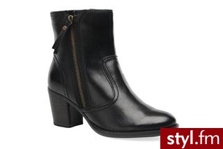 Tamaris Półbuty i botki Louitmaz Czarny - Botki Buty Moda