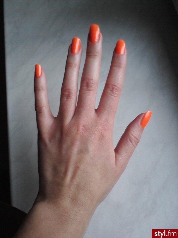 orange. orange :) - Paznokcie