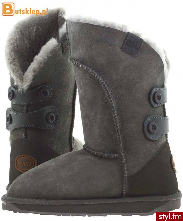 Buty Alba Charcoal EMU Australia (W10088) - Emu Buty Moda