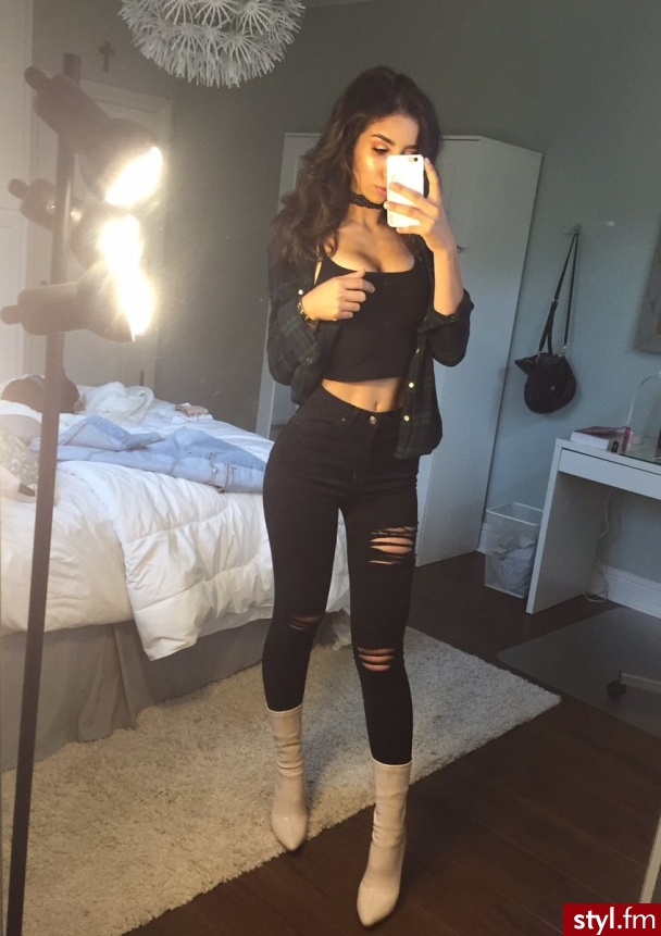 Jeansy Spodnie Moda
