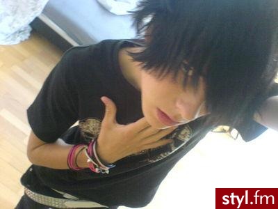 EMO Alternatywne Średnie Fryzury