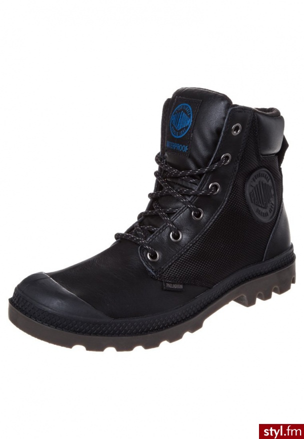 Palladium PAMPA Botki sznurowane czarny (93087) - Botki Buty Moda