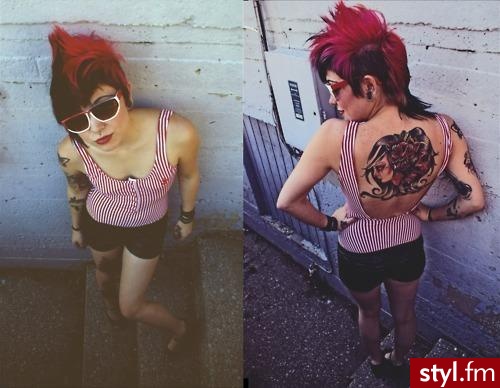 Punk Rock Alternatywne Średnie Fryzury