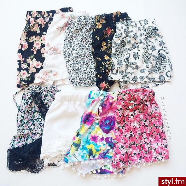 Spodenki Spodnie Moda