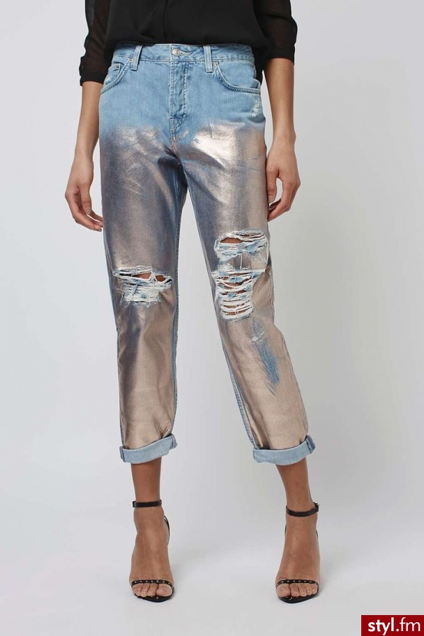 Jeansy Spodnie Moda