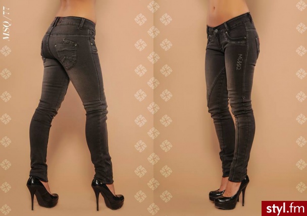 Jeansy Spodnie Moda