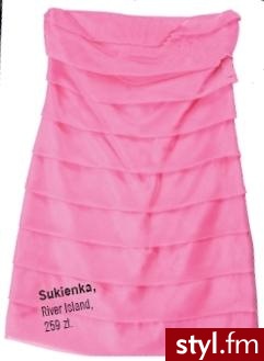 Sukienka, River Island, 259 zł. - Pozostałe Ciuchy Moda