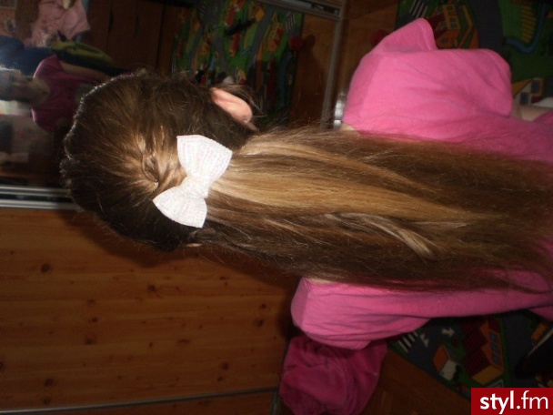 Blond Upięcie Proste Na co dzień Długie Fryzury