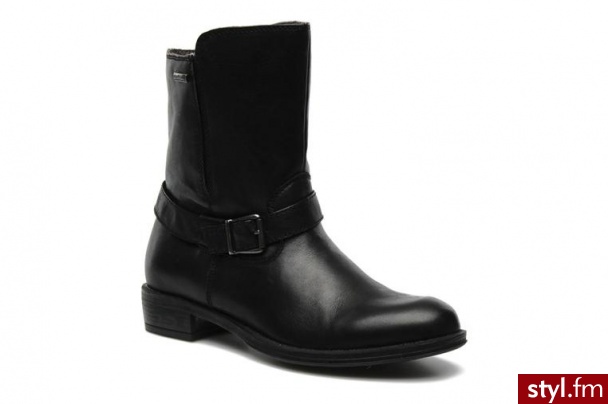 Bussola PÓŁBUTY I BOTKI COPENHAGEN ANKLE BY BUSSOLA (Czarny) - Botki Buty Moda