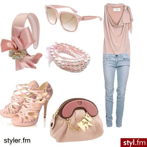 rozowo ;d. pink. - Styler