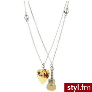 Lucky Brand - BFF Summer Acoustic Rock Necklace (Gold) - Jew... - Polyvore. Pobrano ze strony: http://www.polyvore.com/lucky_brand_bff_summer_acoustic/thing?id=16757964 - Pozostałe Dodatki Moda