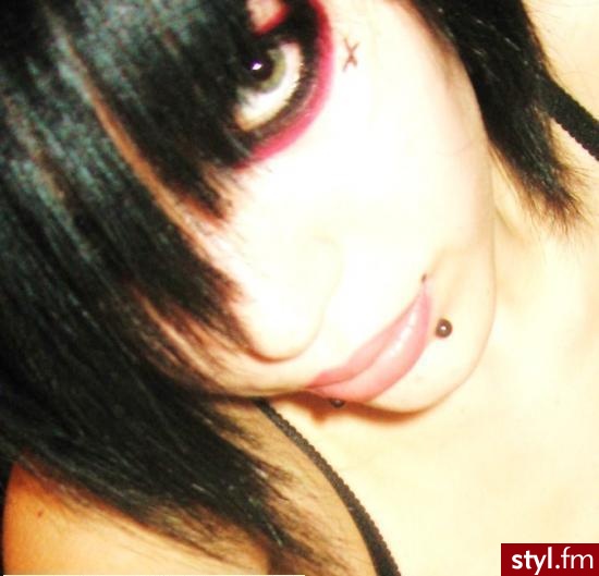 EMO Alternatywne Średnie Fryzury