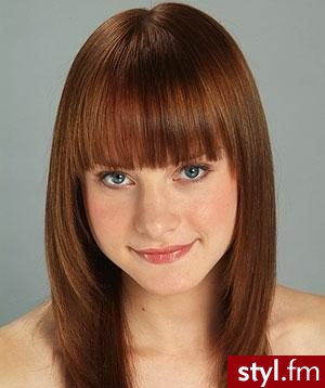 Średnie Fryzury