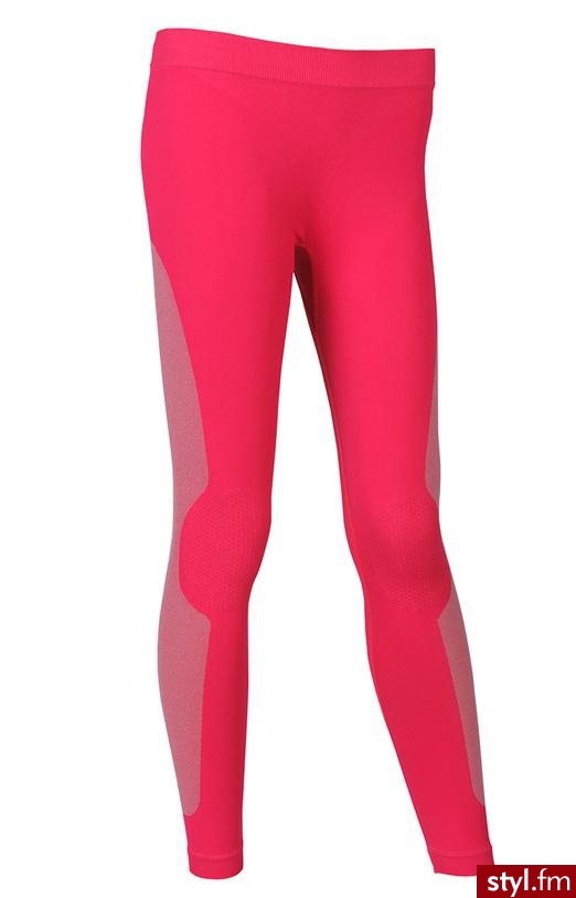 Nordcamp Energytech Legginsy Damskie Termoaktywne Różowy - Leginsy Spodnie Moda