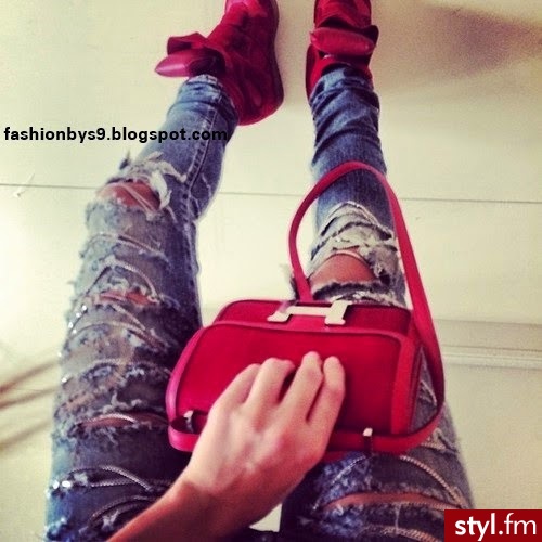 Jeansy Spodnie Moda