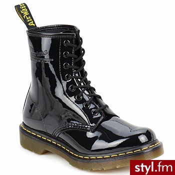 Doc Martens BUTY 1460 Black / VERNI - Glany Buty Moda