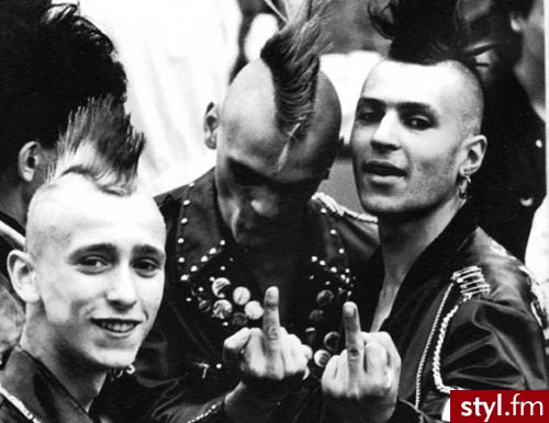 Punk Rock Alternatywne Krótkie Męskie Fryzury