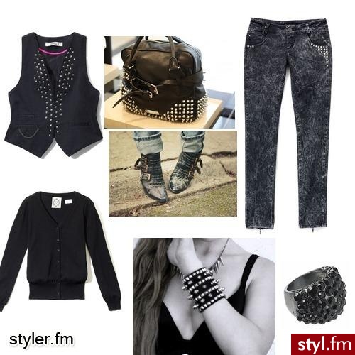 Dla rockowej licealistki - 1. stworzyłam 3 odsłony, 1- glam rock - Styler