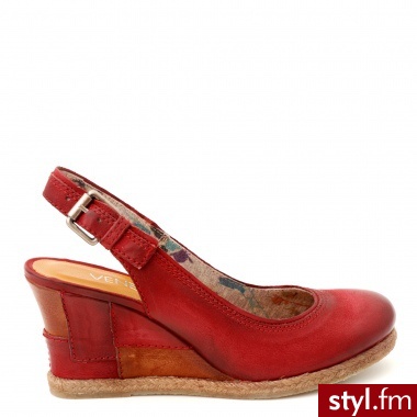 Venezia CZÓŁENKA NA KOTURNIE 935102 MAGCU - Czółenka Buty Moda