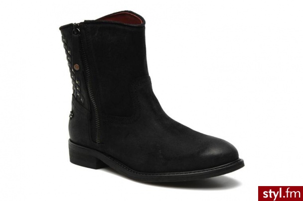 Apepazza PÓŁBUTY I BOTKI ZOE BY APEPAZZA (Czarny) - Botki Buty Moda