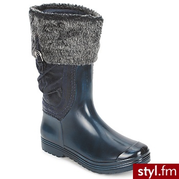 StylistClick BUTY DESTINY Blue - Kozaki Buty Moda