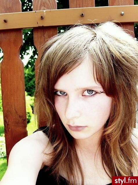 EMO Alternatywne Średnie Fryzury