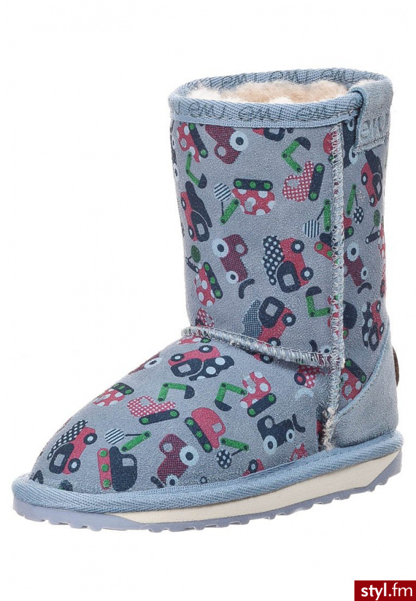 EMU Australia WALLABY Śniegowce niebieski - Pozostałe Buty Moda