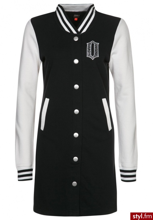 ONLY Bluza rozpinana czarny (15081376) - Bluzy Ciuchy Moda