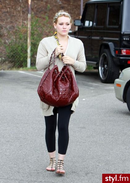 Hilary Duff - Moda uliczna Inne Moda